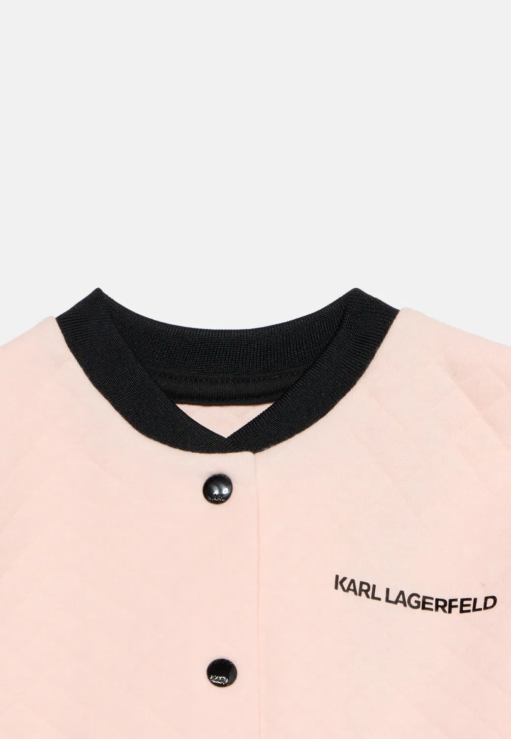 Комплект унисекс - толстовка на молнии Karl Lagerfeld Kids, Pale Blush — фото 3