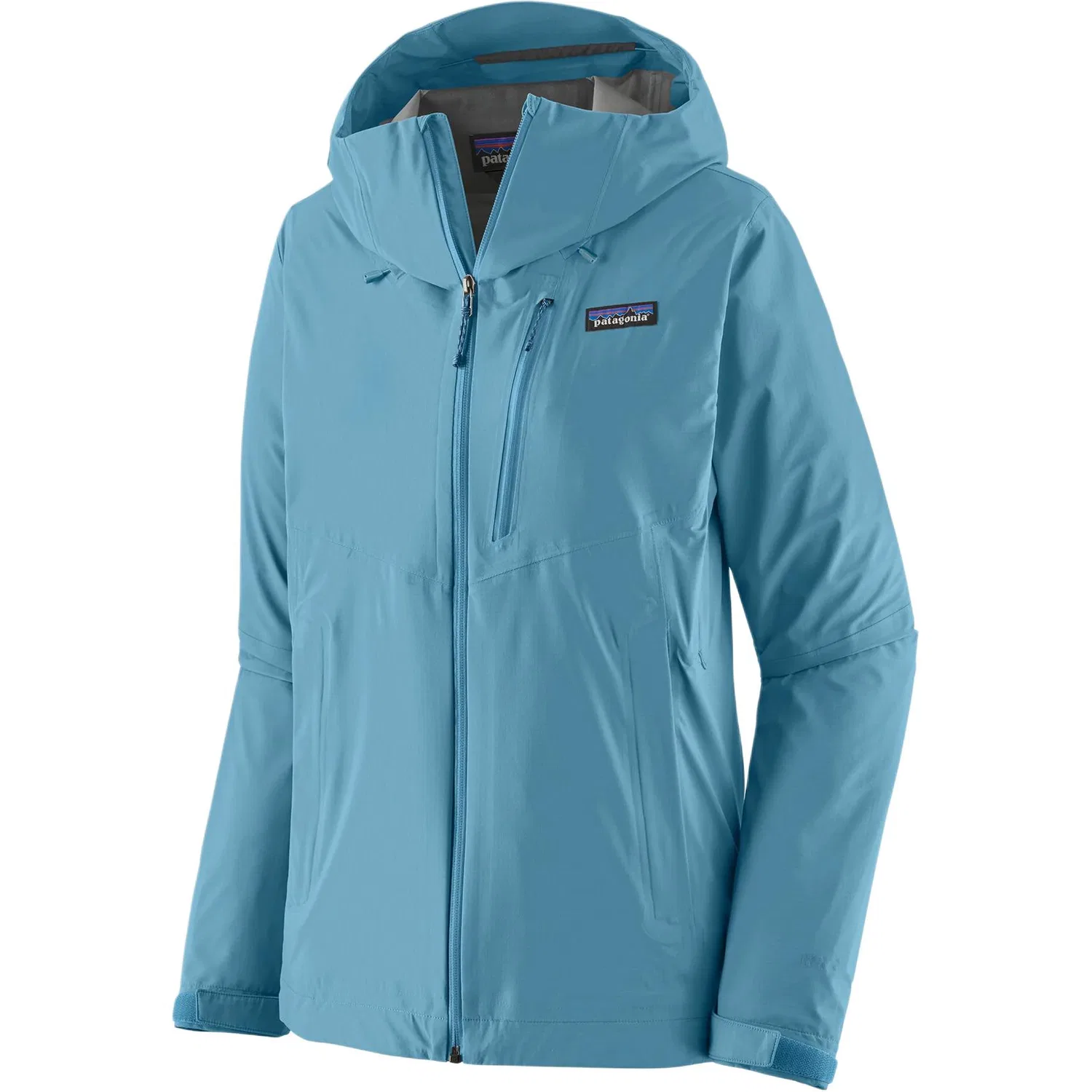 Ветровка Patagonia с капюшоном, Coastal Blue