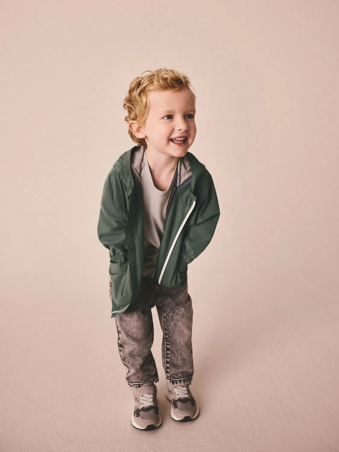 Дождевик Waterproof Cagoule Jacket Next, Sage Green — фото 3