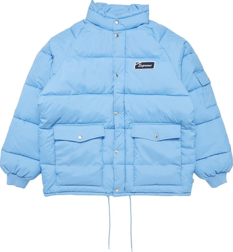 

Куртка Supreme x Raymond Pettibon Mechanics Jacket 'Light Blue', синий