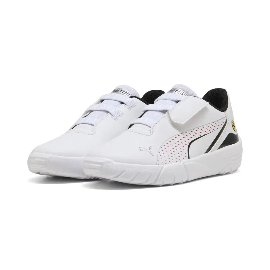 Кроссовки PUMA 'Scuderia Ferrari Drift Cat 11' белого цвета — фото 2
