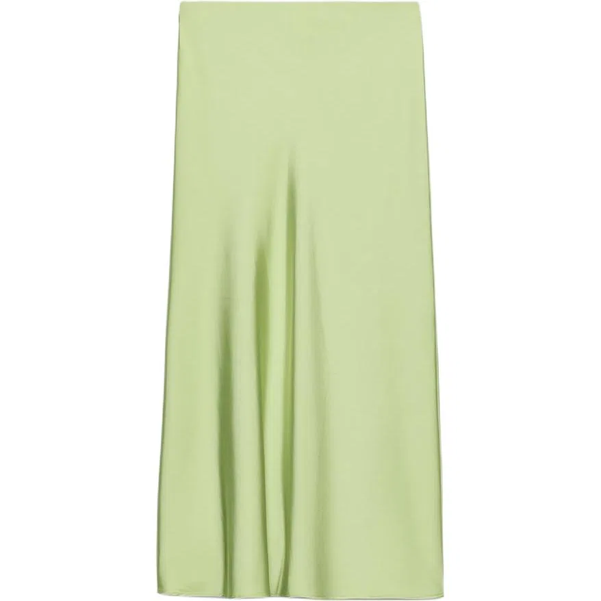 Женская юбка миди Casual Long Skirts Apple Green ZARA, Apple Green