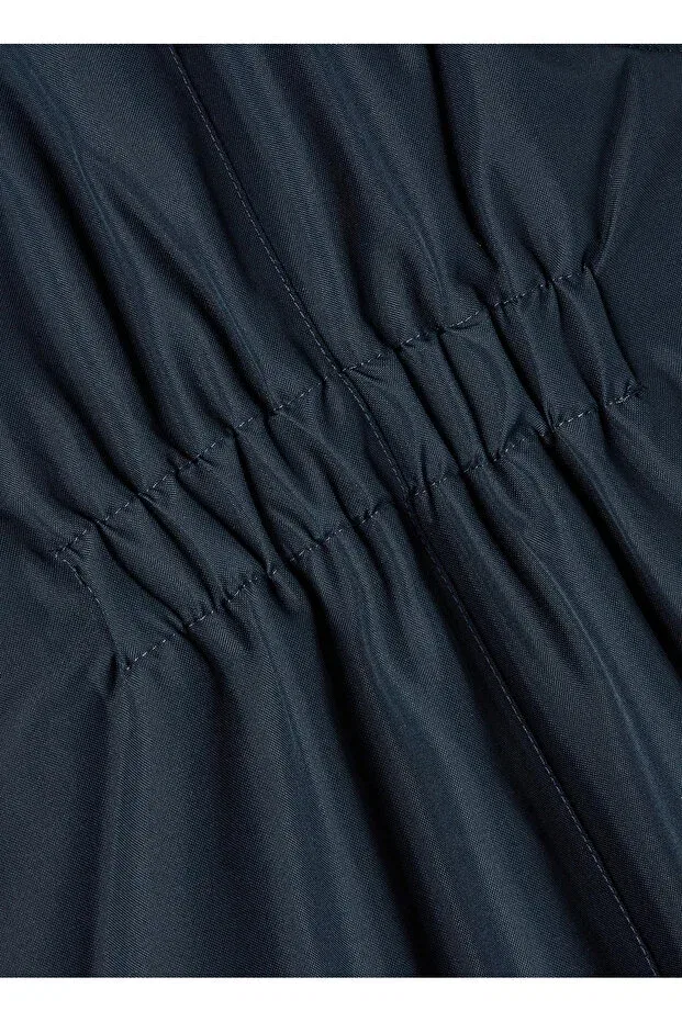 Детские брюки для девочек с эластичным манжетом Name It, Navy Blue — фото 4
