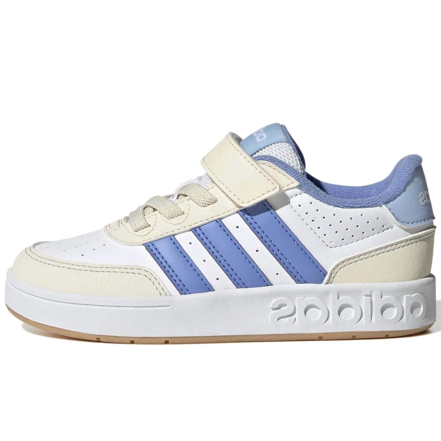Детские кроссовки с липучкой Adidas Sport Breakbase C, Цвет WEISS