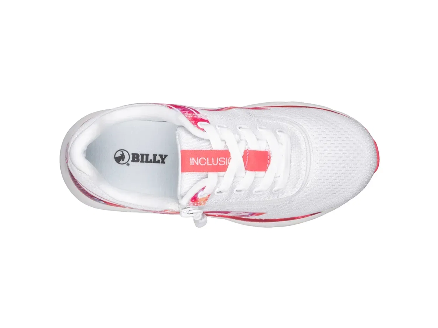 Кроссовки Sport Inclusion, Kids', BILLY Footwear, белый/ярко-розовый — фото 3