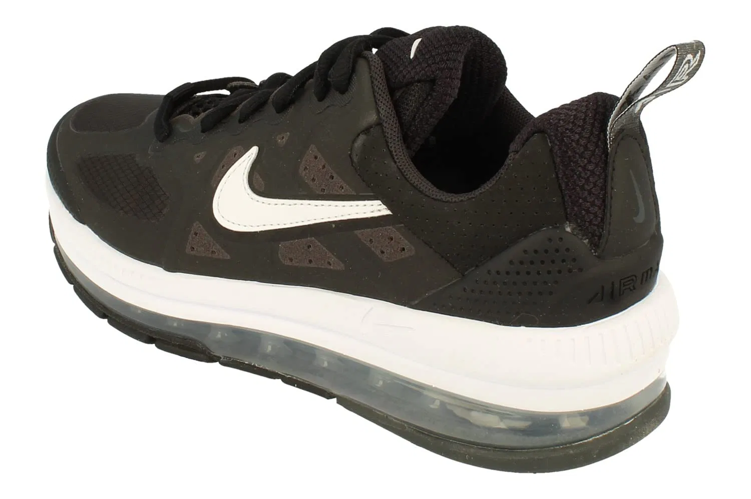 Детские кроссовки для мальчиков с воздушной подушкой NIKE Air Max 90 LTR NIKE, Nero Bianco Antracite 003 — фото 2