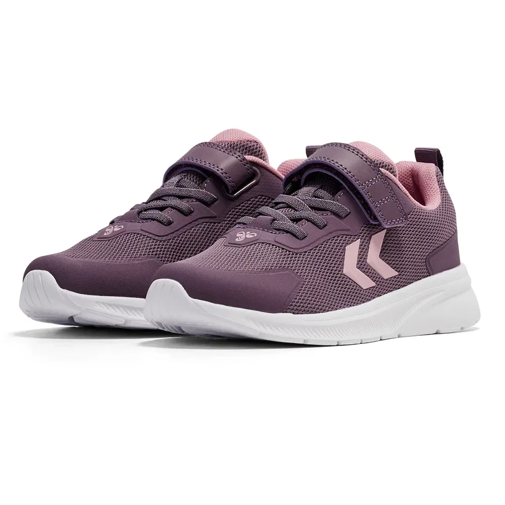 Детские кроссовки для девочек с дышащим верхом Actus TR Breather Hummel, Purple — фото 2