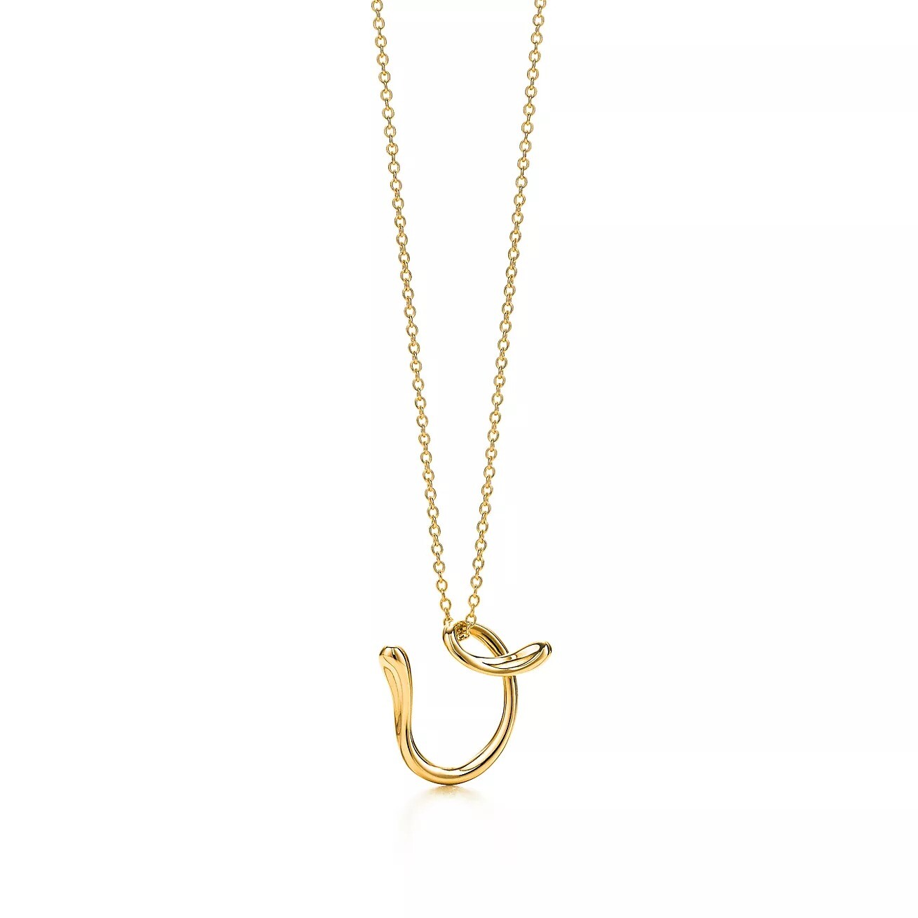 

Колье Tiffany & Co. Letter "V", золото