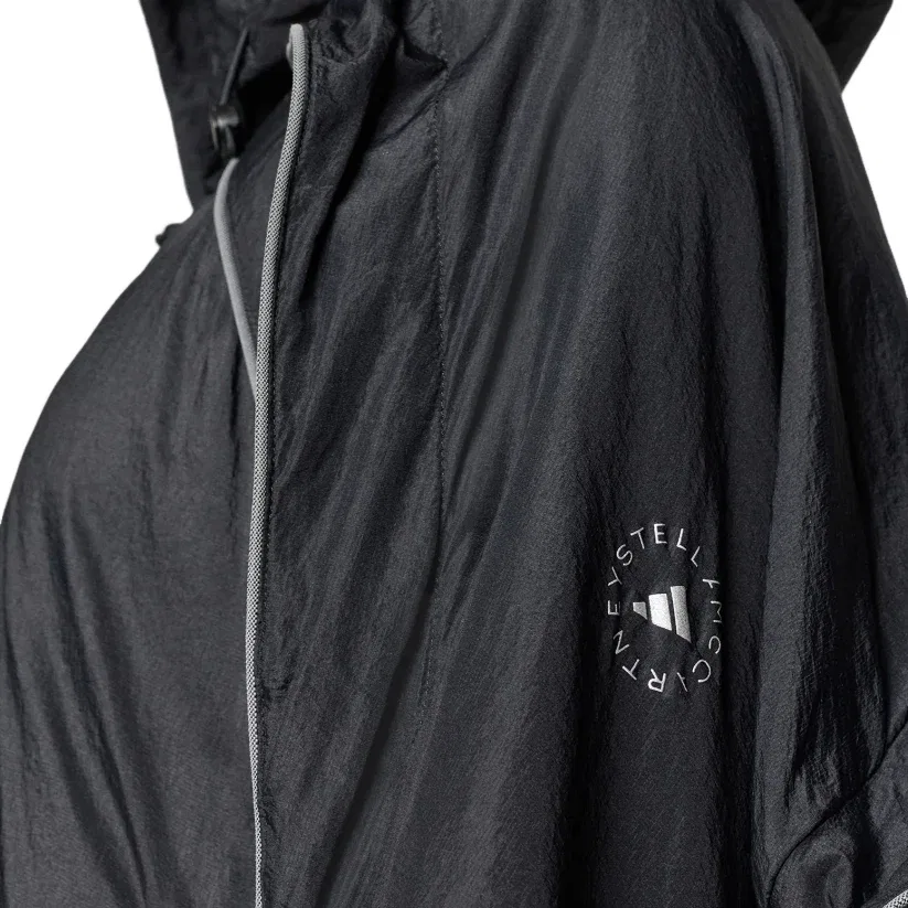 Женская куртка Stella McCartney Jacket Asia Sizing 'Black' adidas, черный — фото 4