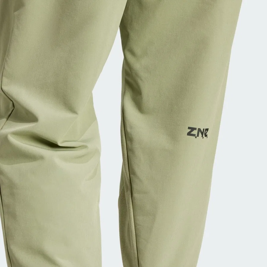Штаны спортивные с принтом Z.N.E. Woven Pants adidas, Зеленый — фото 4