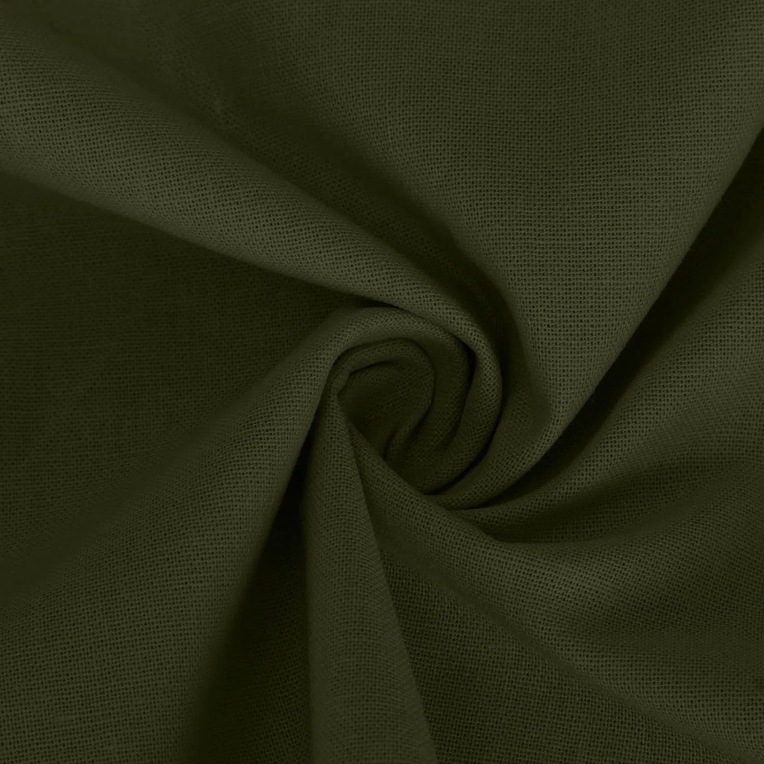 Женское плюс-сайт туническое платье свободное макси, Army Green — фото 4
