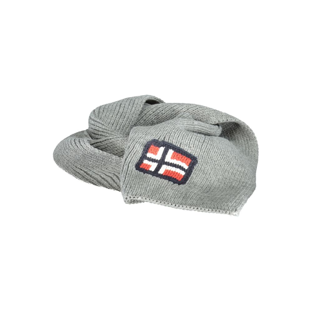 

Серый акриловый шарф Geographical Norway