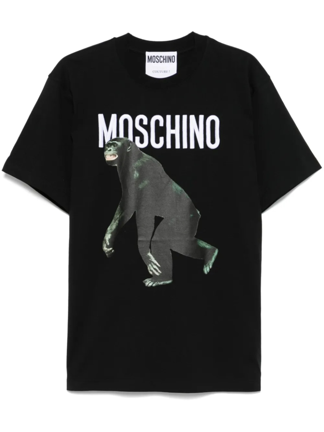 

Moschino футболка с графичным принтом, черный