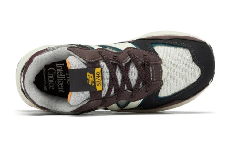 Детские кроссовки с низким верхом New Balance Black Brown Gray — фото 4