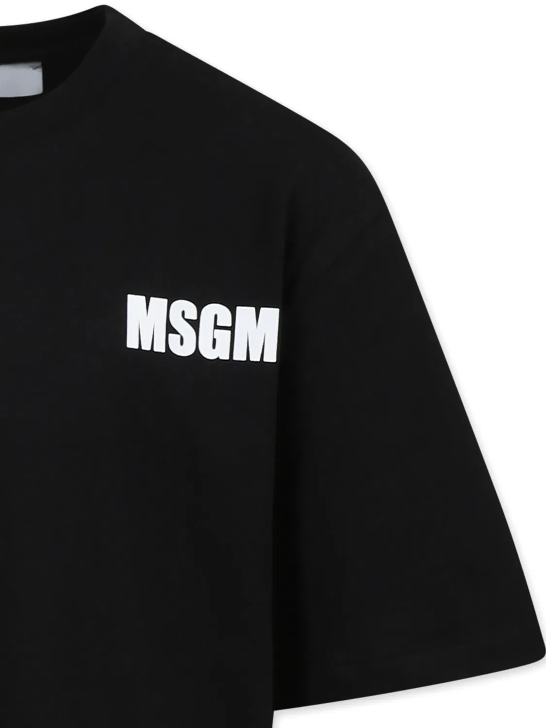 MSGM Платье для девочек черного цвета — фото 3
