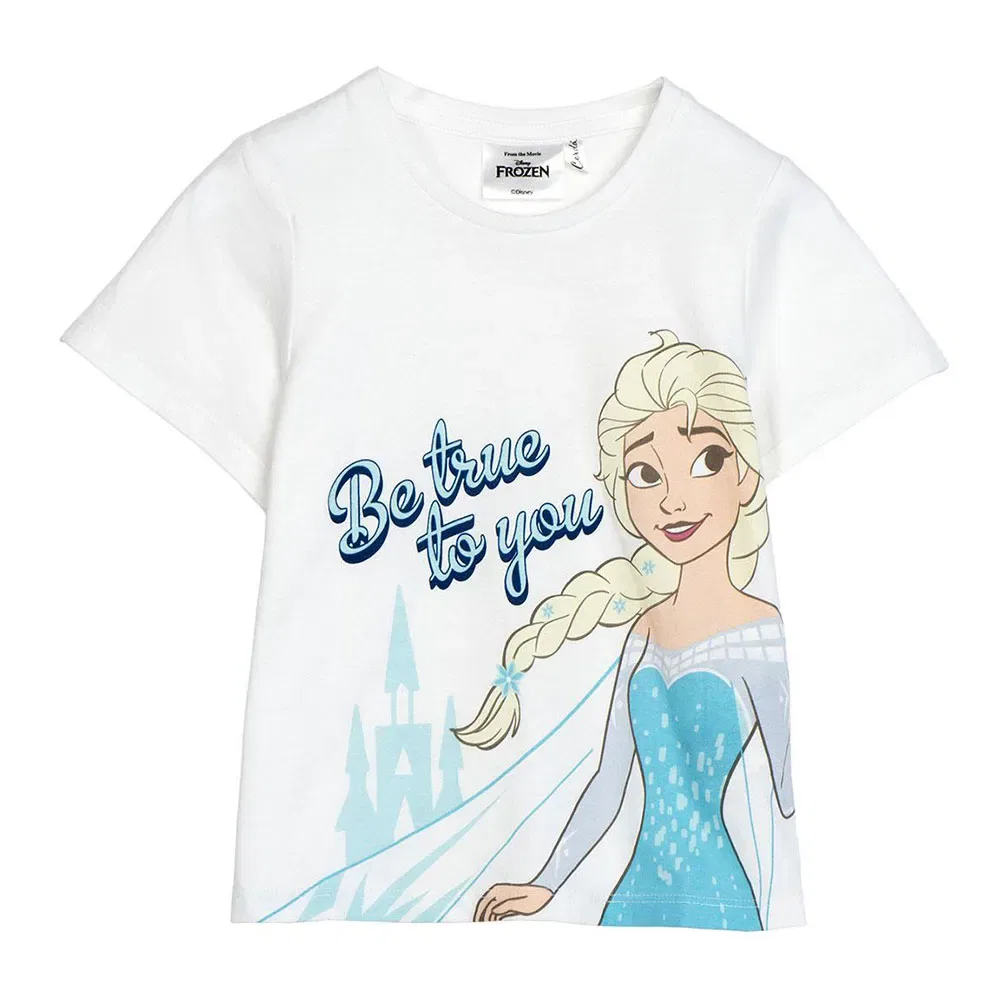 Детская футболка с принтом Frozen Disney, White
