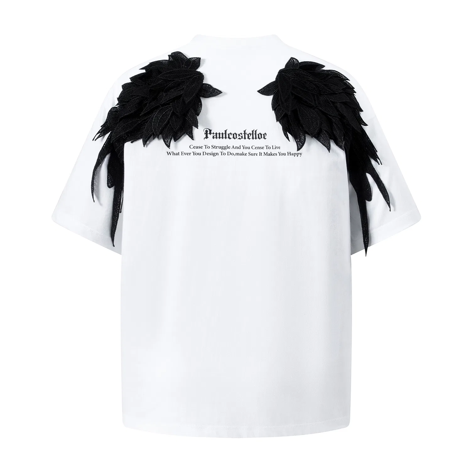 Детская футболка с круглым вырезом White Embroidery Paul Costelloe