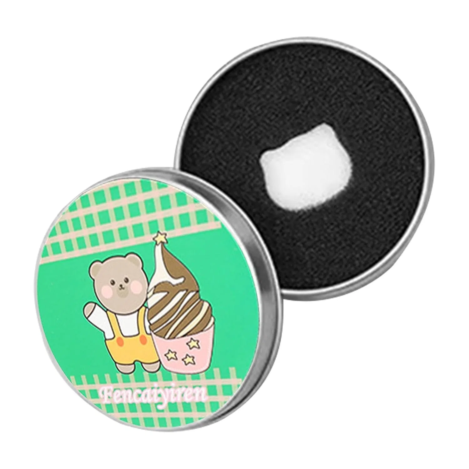 Спонж для чистки кистей, портативный, Sponge and iron, 1 шт, Carry. Generic