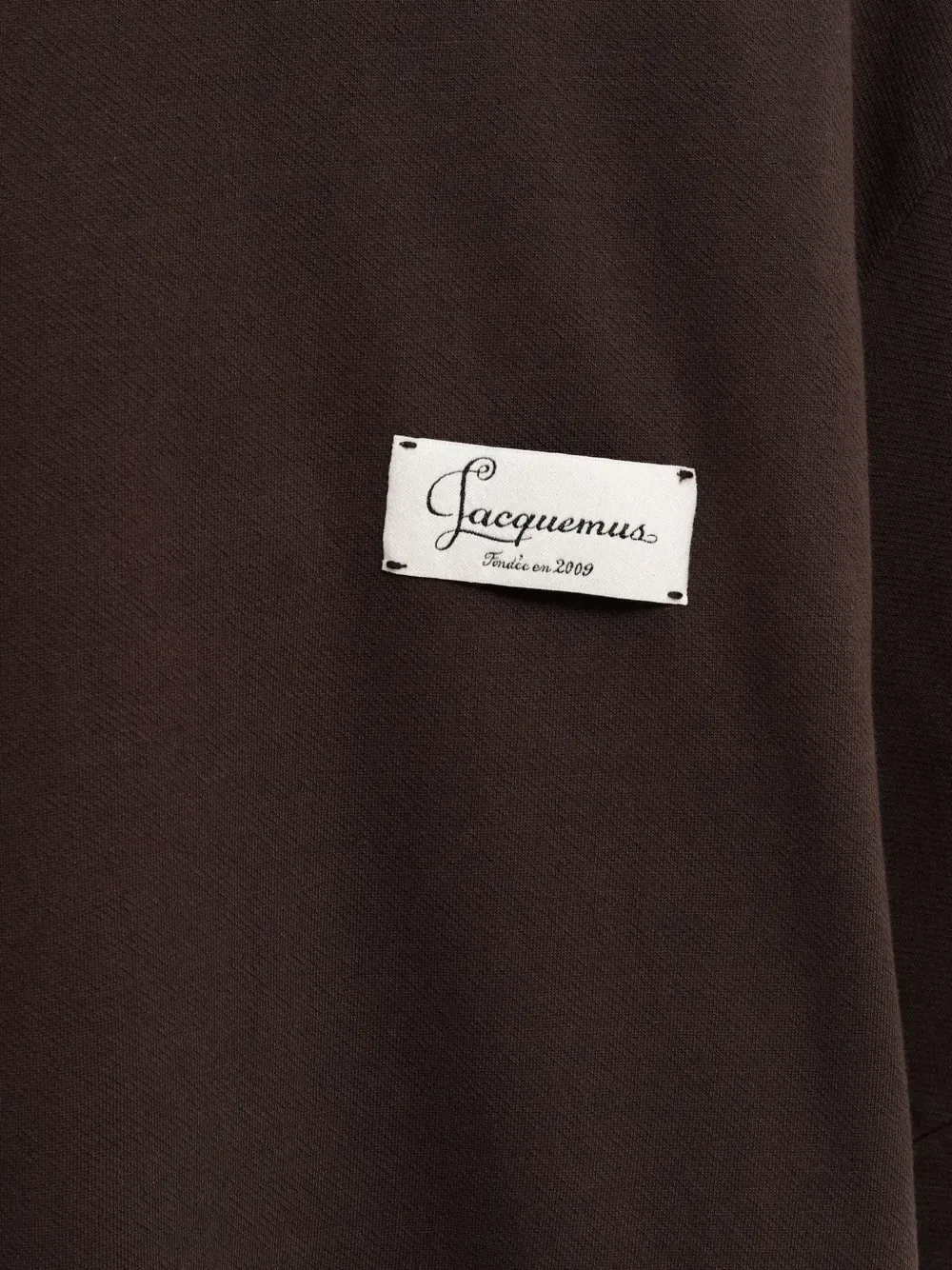 Футболка Montaigne с логотипом JACQUEMUS, коричневый — фото 3