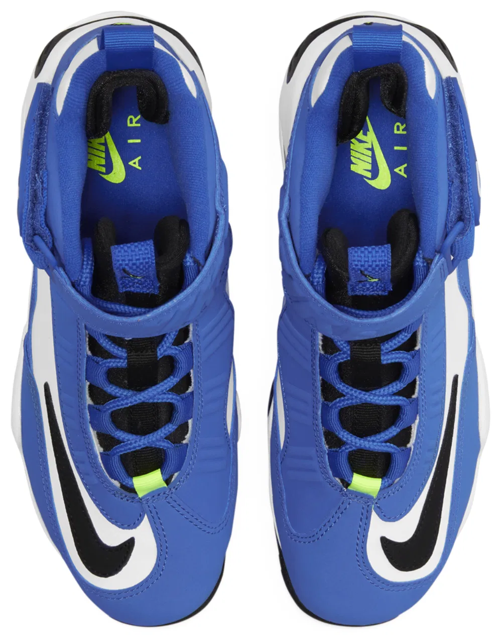 Кроссовки для мальчиков Air Griffey OG Nike, цвет Blue/Black/Volt — фото 4