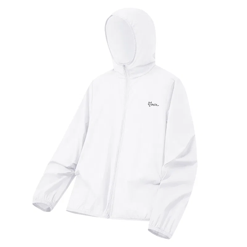 Детская защитная одежда от солнца с принтом MINISO, White Mb Smile Kitten Chest Logo