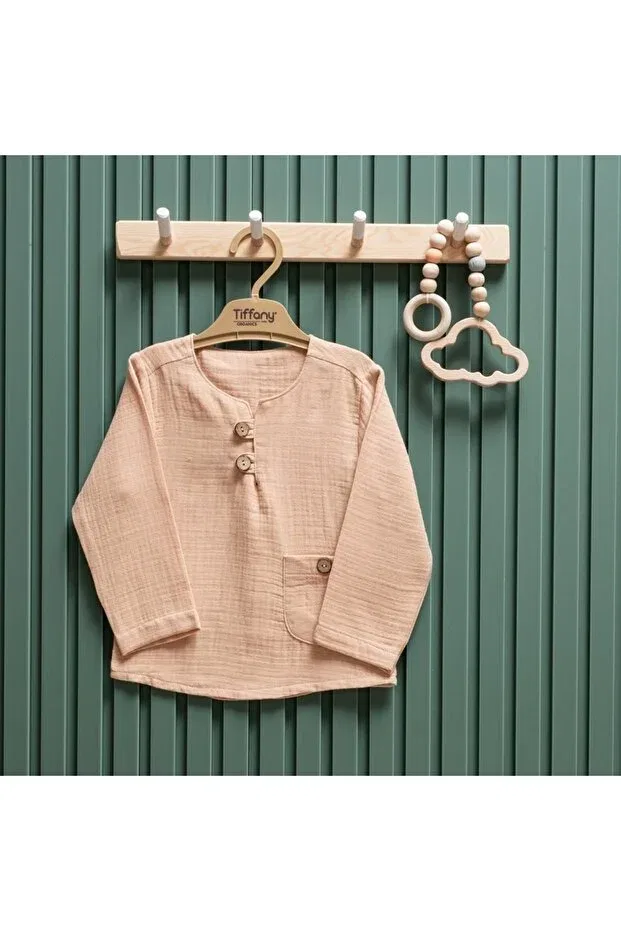 Детское для девочек кардиган с длинным рукавом Tiffany, Beige