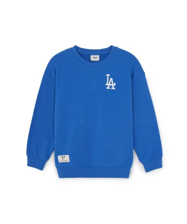 Свитшот с логотипом, SPORTIVE BASIC, Mlb Kids, кобальтово-синий — фото 3