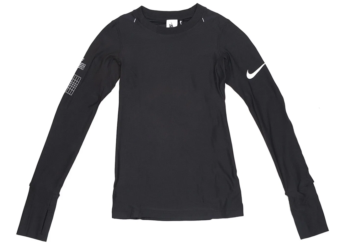 Мужская футболка с длинным рукавом Nike, Color Black