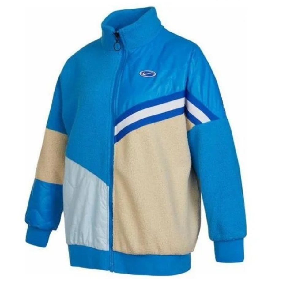 

Куртки спортивная Nike Velvet Women's, синий/бежевый/белый