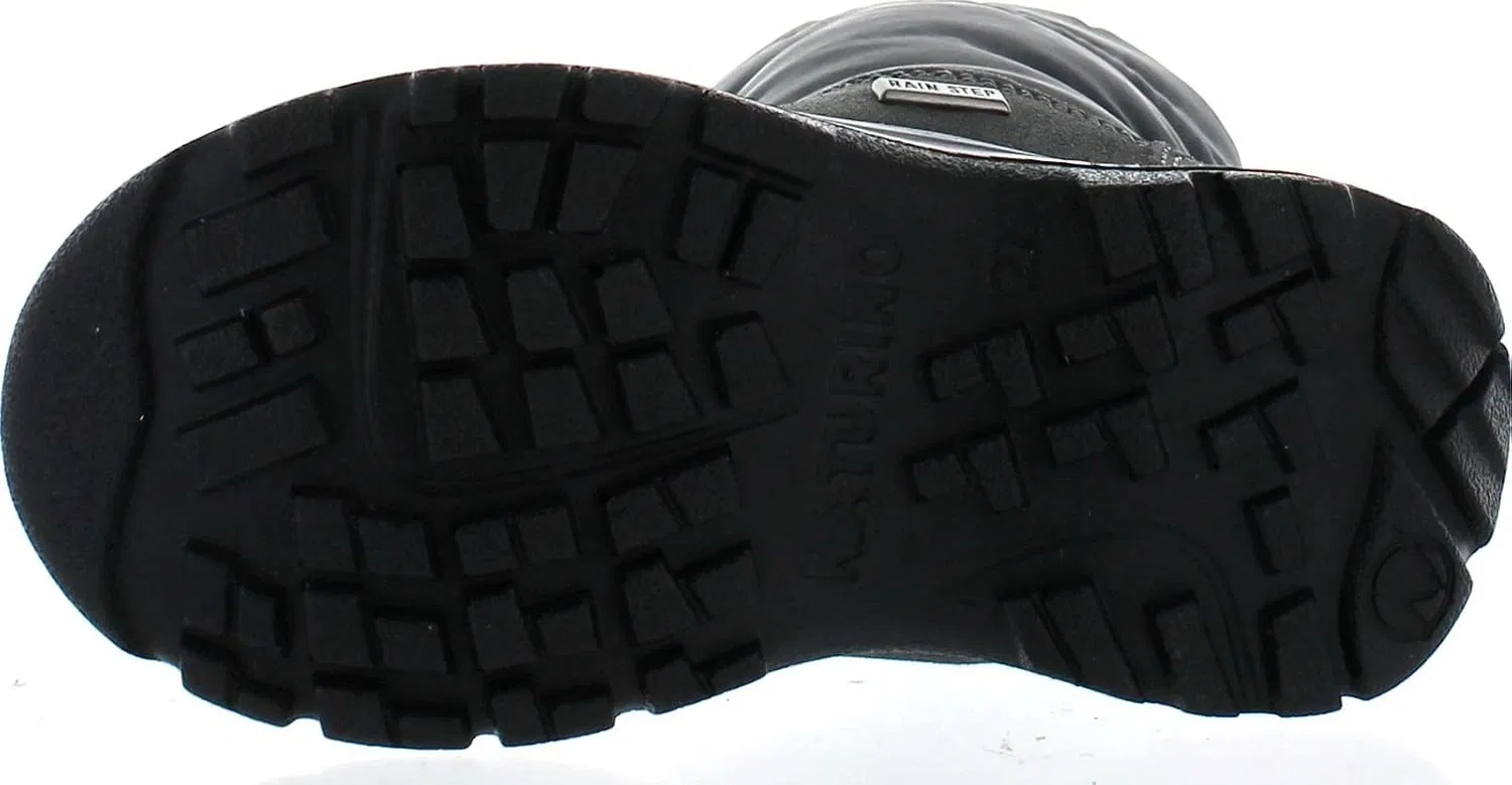 Детские зимние водонепроницаемые ботинки Varna Rain Step Naturino, Antracite — фото 4
