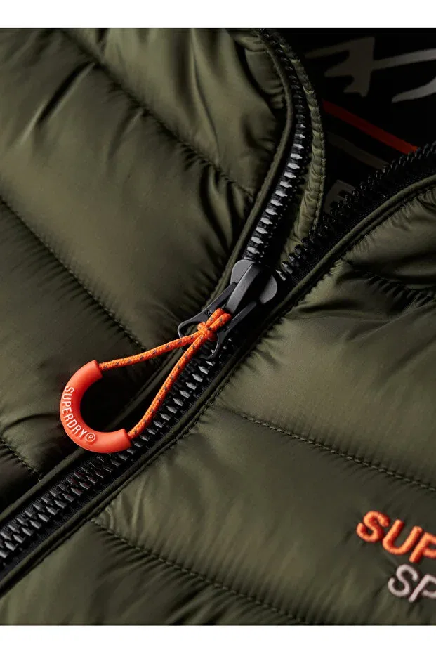 Мужской жилет с капюшоном Superdry, Khaki — фото 3