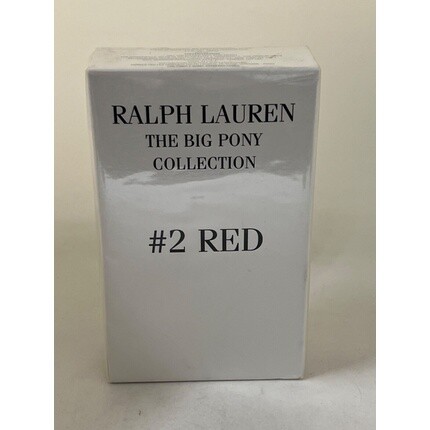 Ralph Lauren The Big Pony Collection #2 Красная мужская туалетная вода 4,2 унции — фото 3