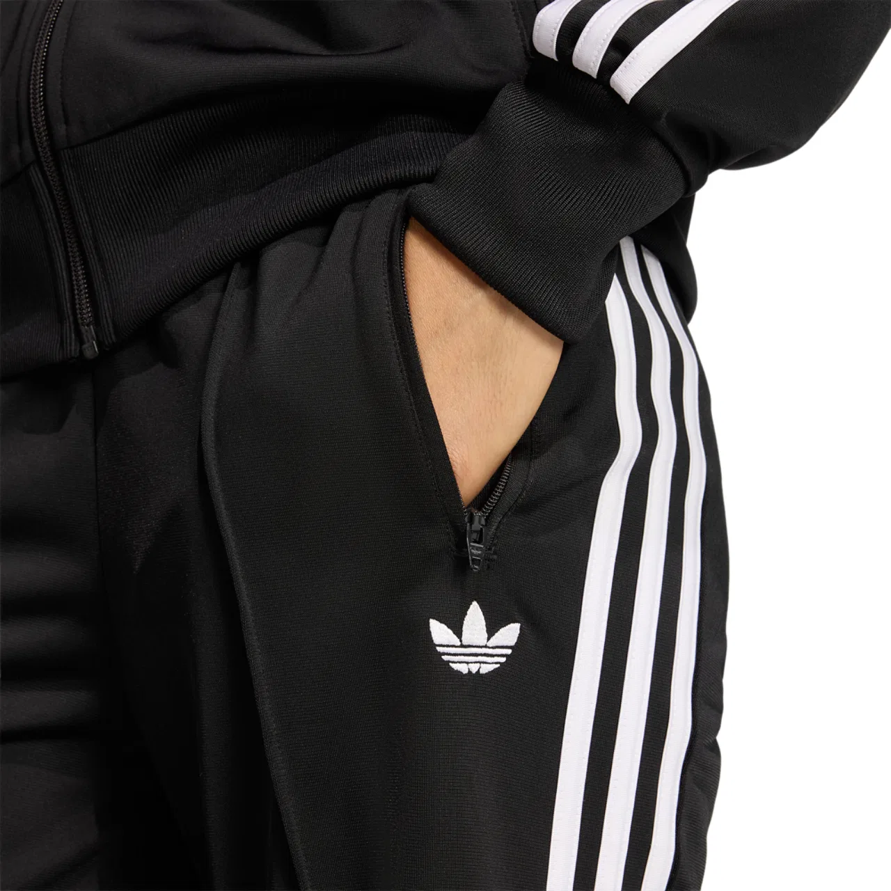 Женские брюки Firebird Track Adidas, черный/белый — фото 3