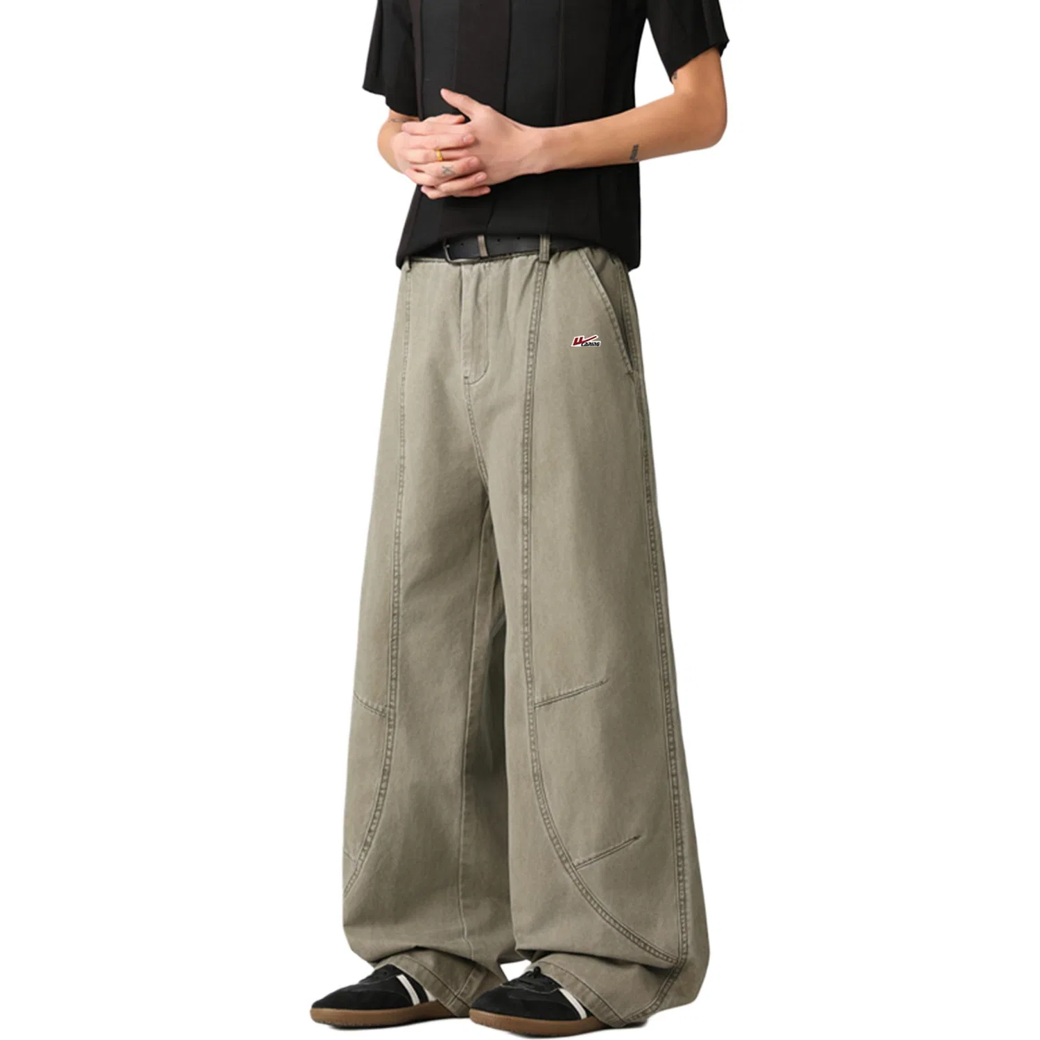 Детские джинсы свободного кроя Wide Leg Pants WARRIOR — фото 3