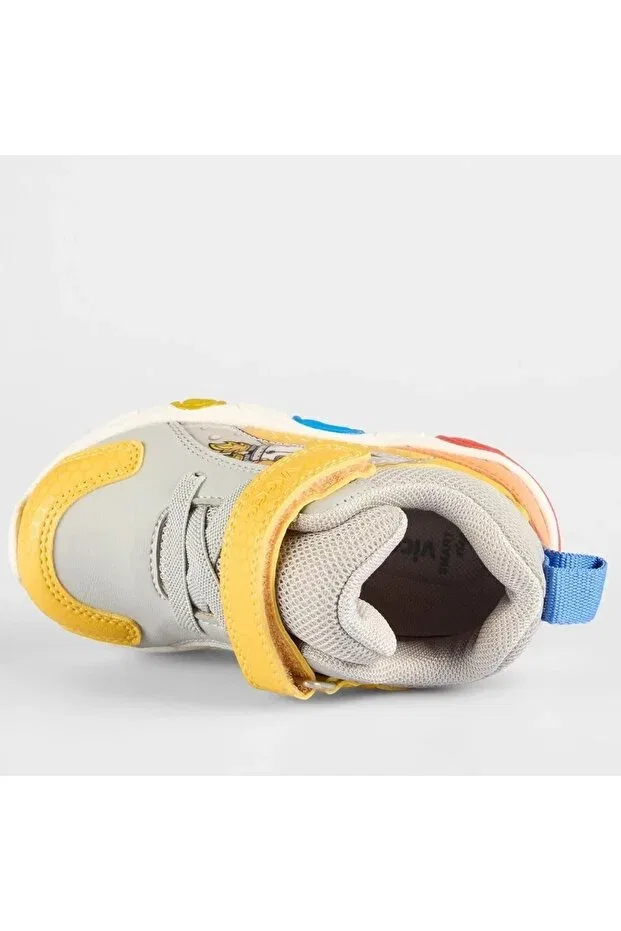 Детские спортивные кроссовки для девочек с липучкой Rocky Bebe Lighted Phylon Vicco, Gray — фото 4