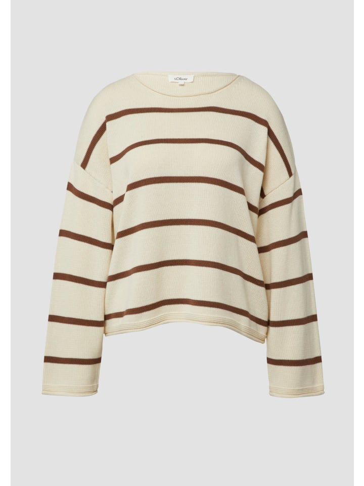 

s.Oliver Вязаный свитер цвета 80X4_светло-бежевый