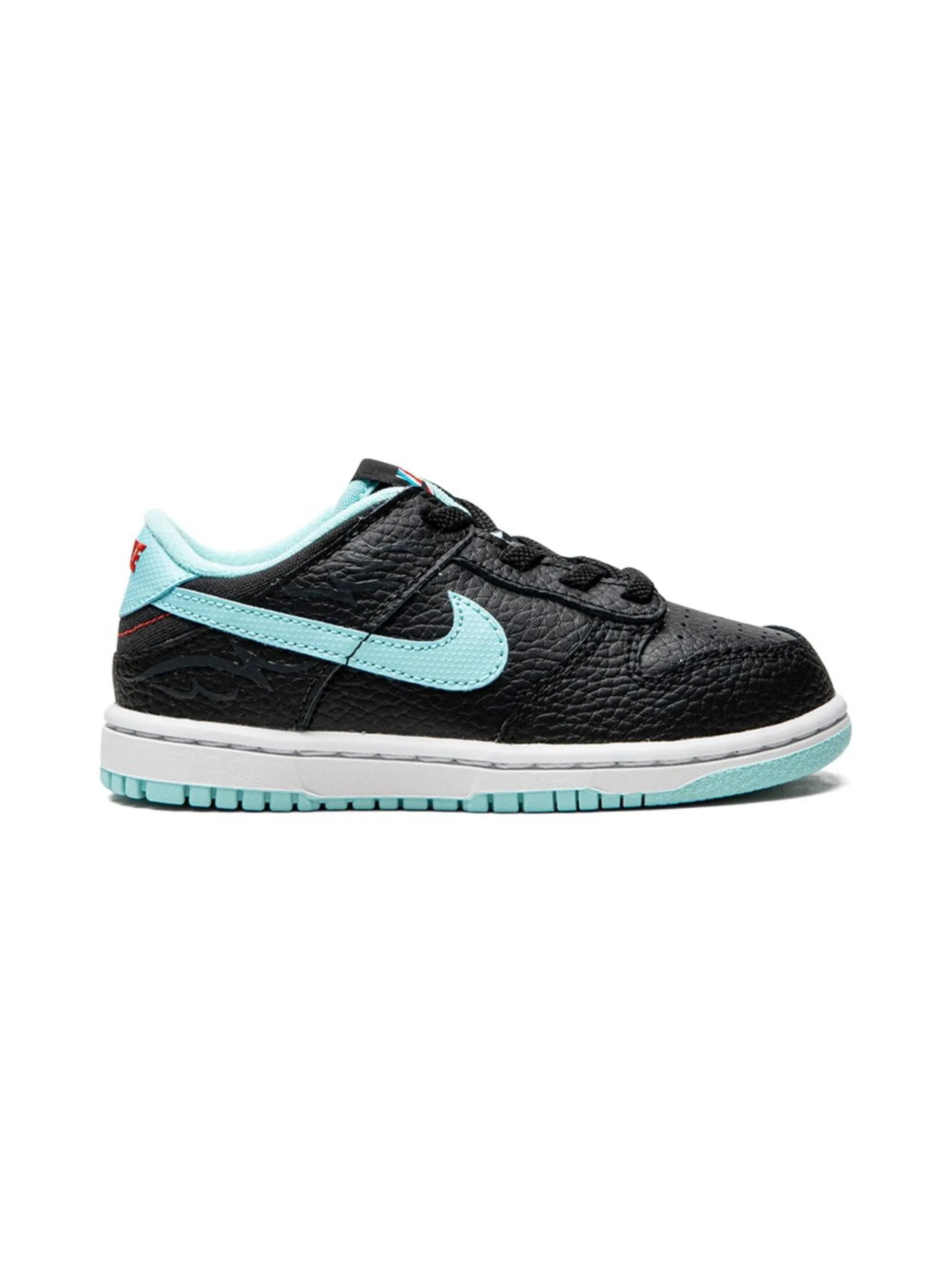 Кроссовки Dunk Low SE Nike Kids, черный — фото 2