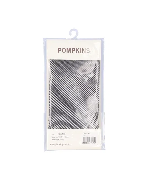 Детские сетчатые колготки с мелким узором POMPKINS BACKYARD FAMILY, Black