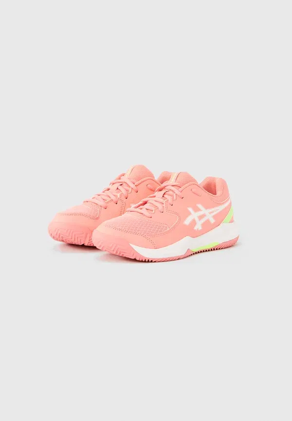 Кроссовки Dedicate 8 унисекс для всех типов поверхностей Asics, белый — фото 2