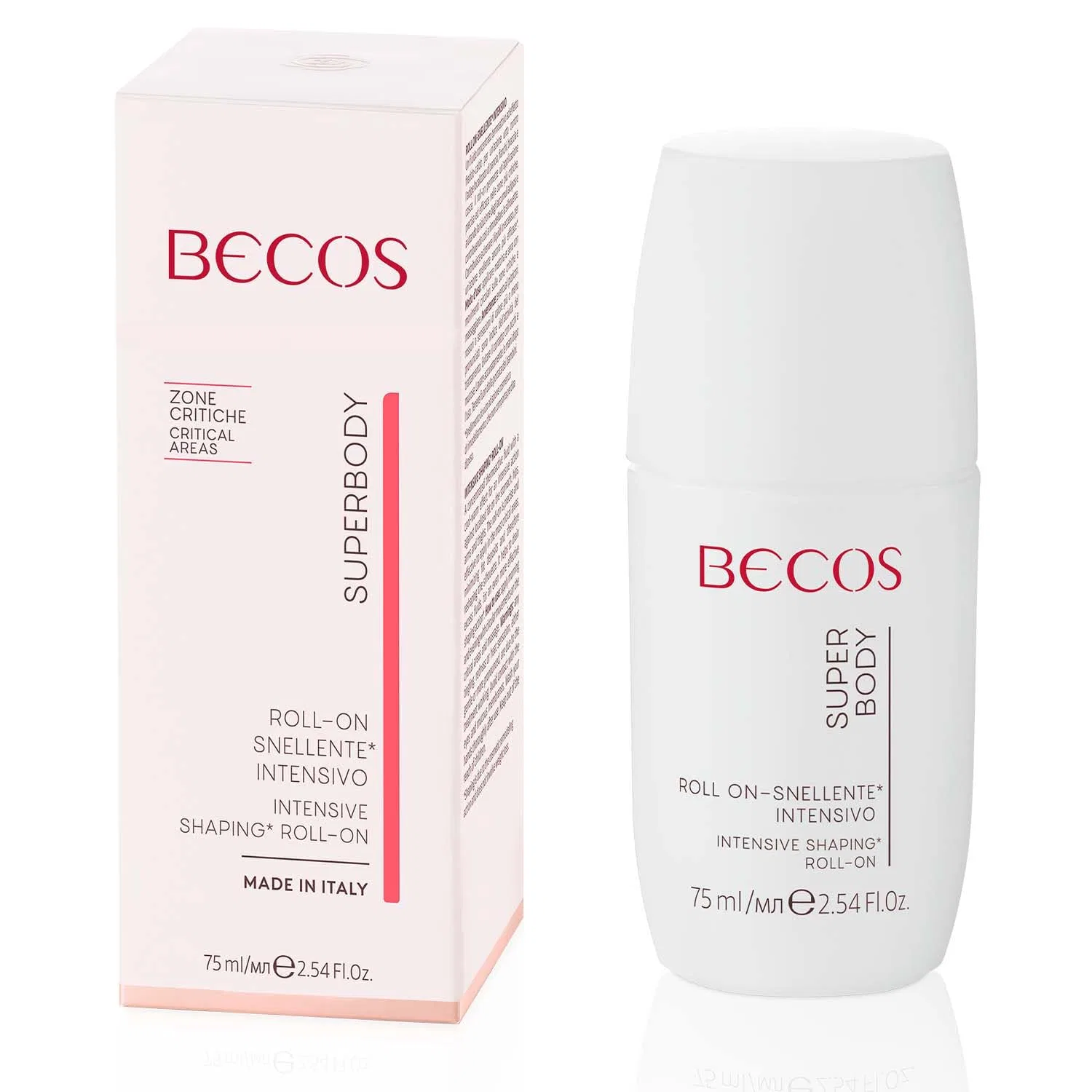 Ролик для тела Superbody Roll-On Intensive, Becos, 75 мл