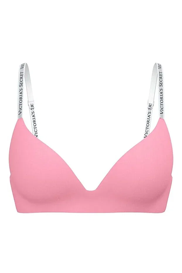 Женский бюстгальтер с легкой подкладкой без косточек Victoria'S Secret, Pink — фото 3