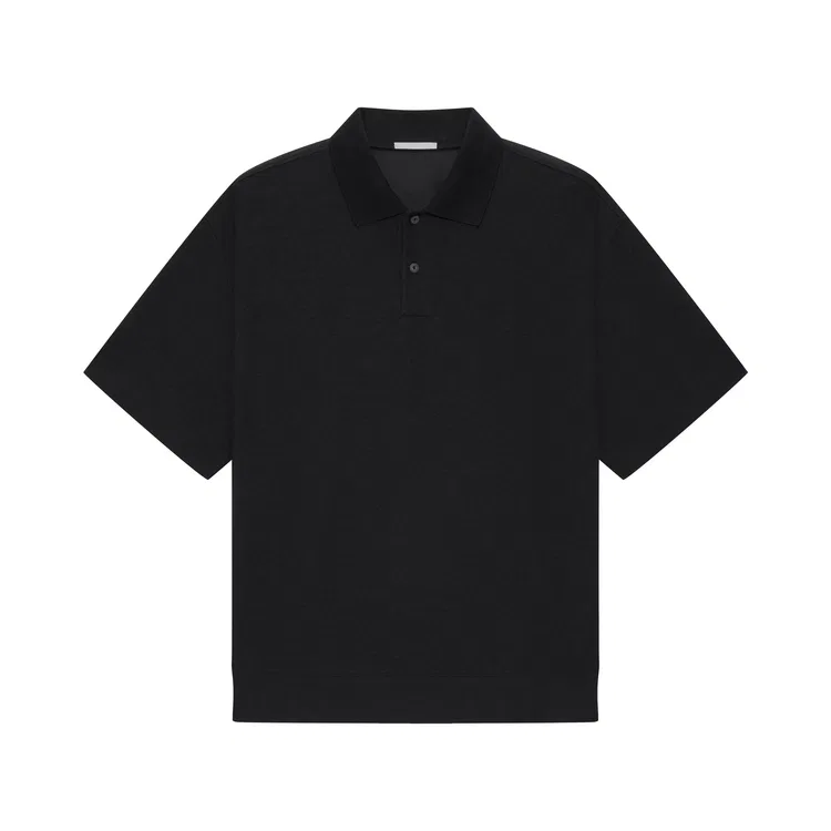 Детская футболка поло с коротким рукавом Nice Rice, Black