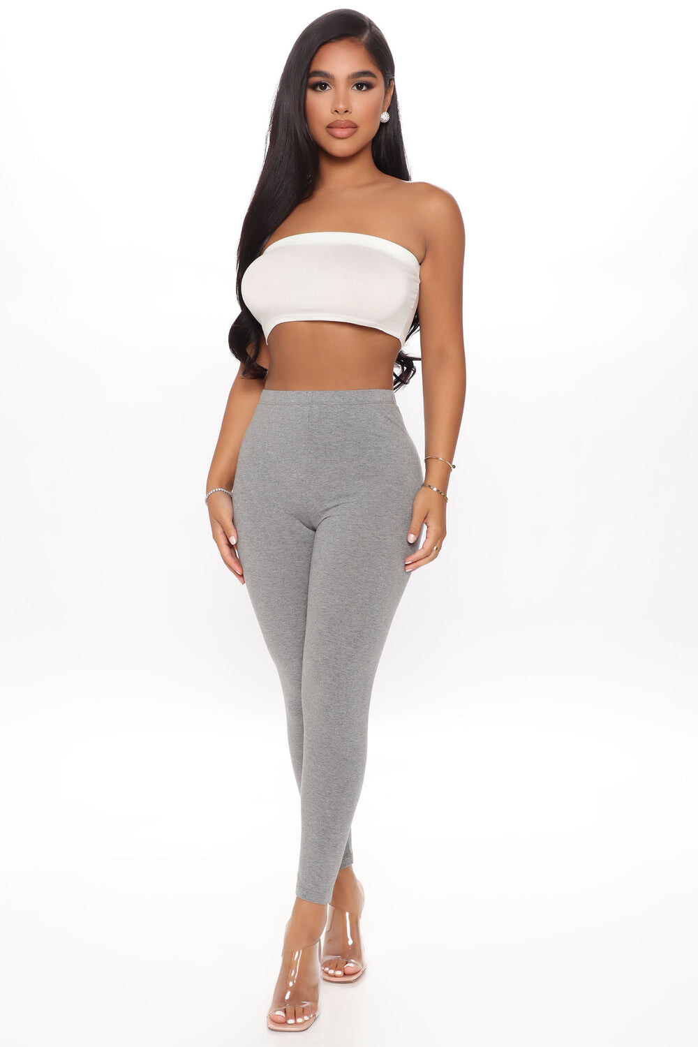 

Леггинсы Fashion Nova 8477FN, серый
