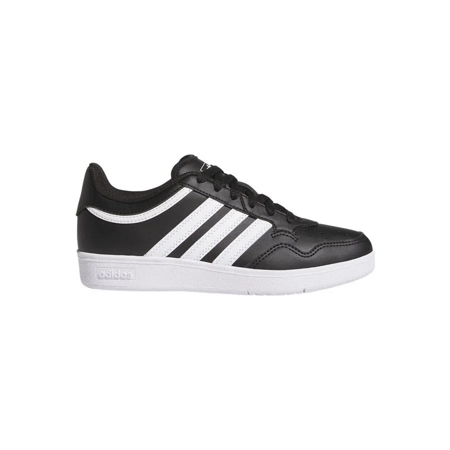 Детские кроссовки с верхом из экокожи HOOPS 4.0 J adidas, Черный — фото 2