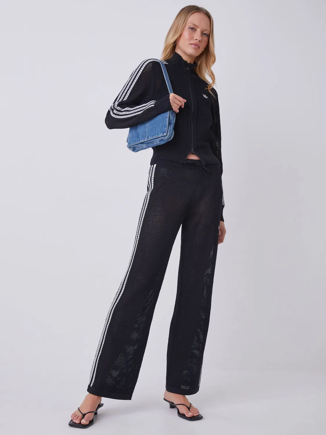 Толстовка Firebird Track, adidas Originals, черный — фото 4