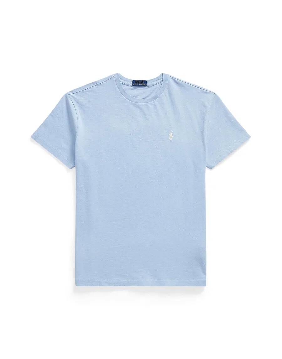 Футболка Polo Ralph Lauren светло-голубого цвета
