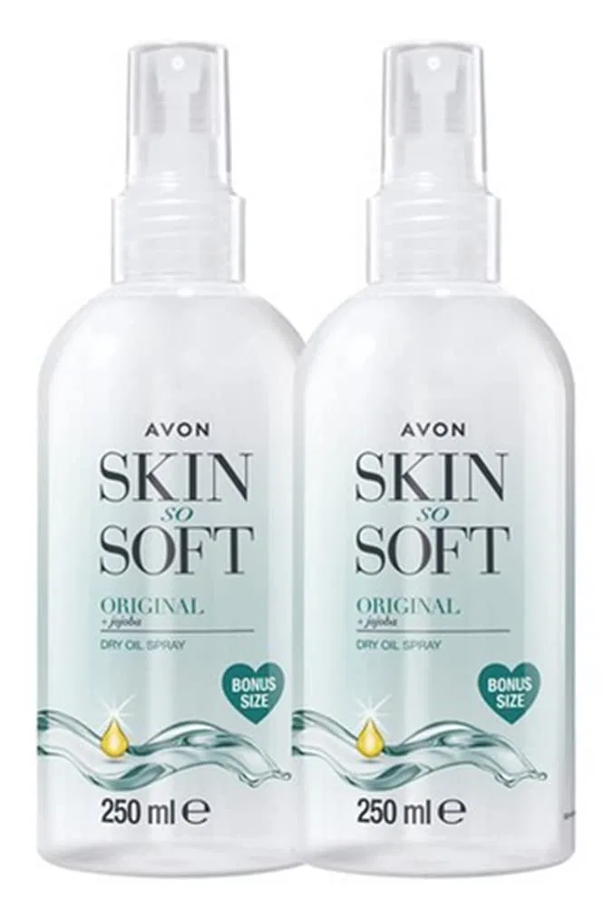Масло для тела Dry Oil Spray, Avon, набор 2 шт., 250 мл Avon Skin So Soft