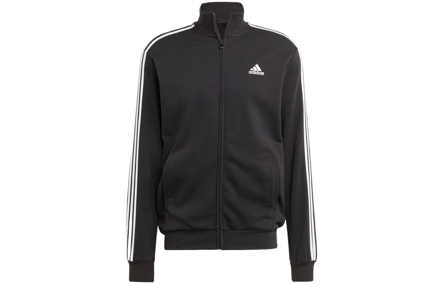 Мужской спортивный комплект из куртки и брюк Adidas Sportlife, Black — фото 3