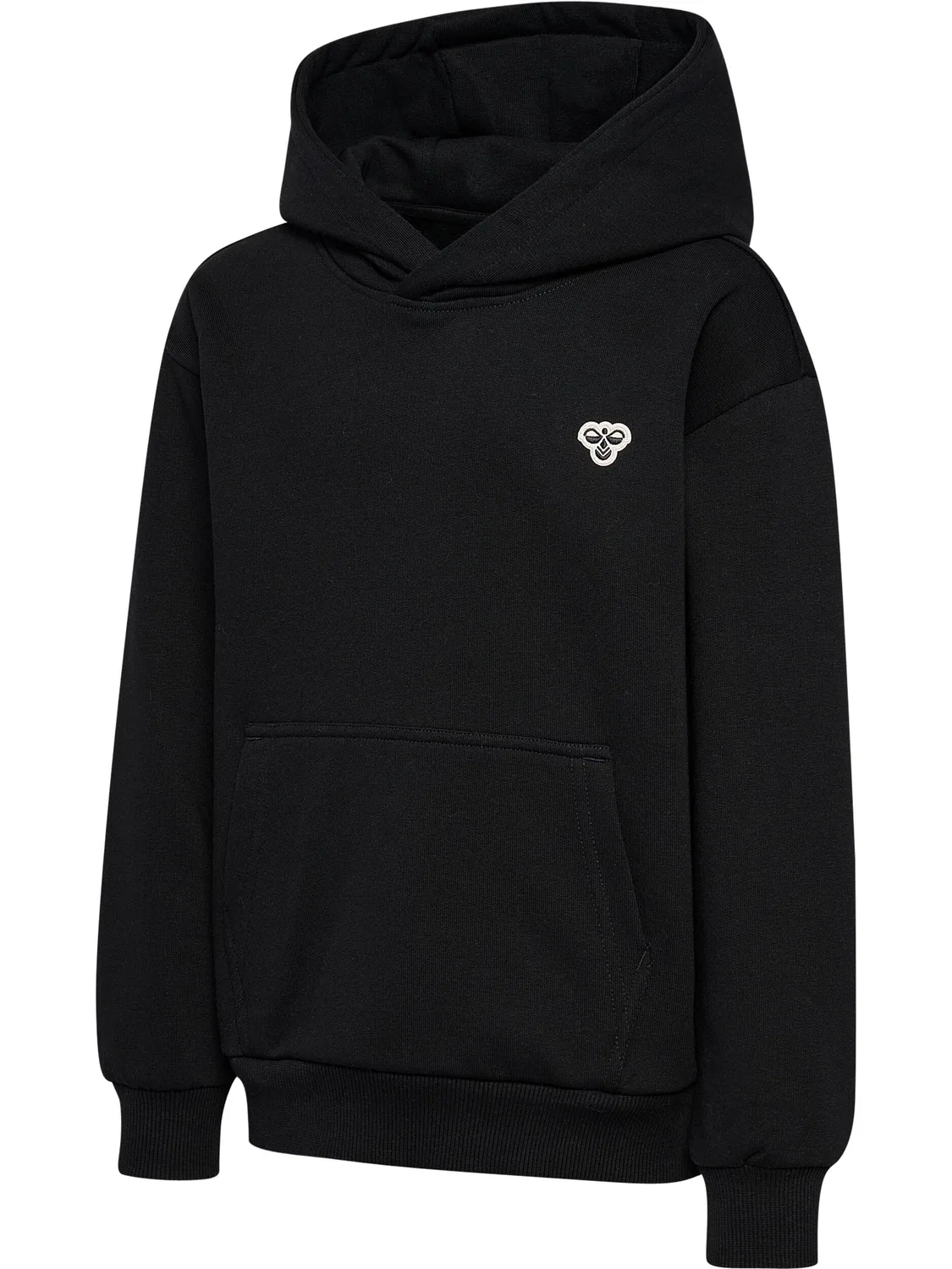 Детское худи свободного кроя Hmljr Loose Bee Hummel, Schwarz — фото 2