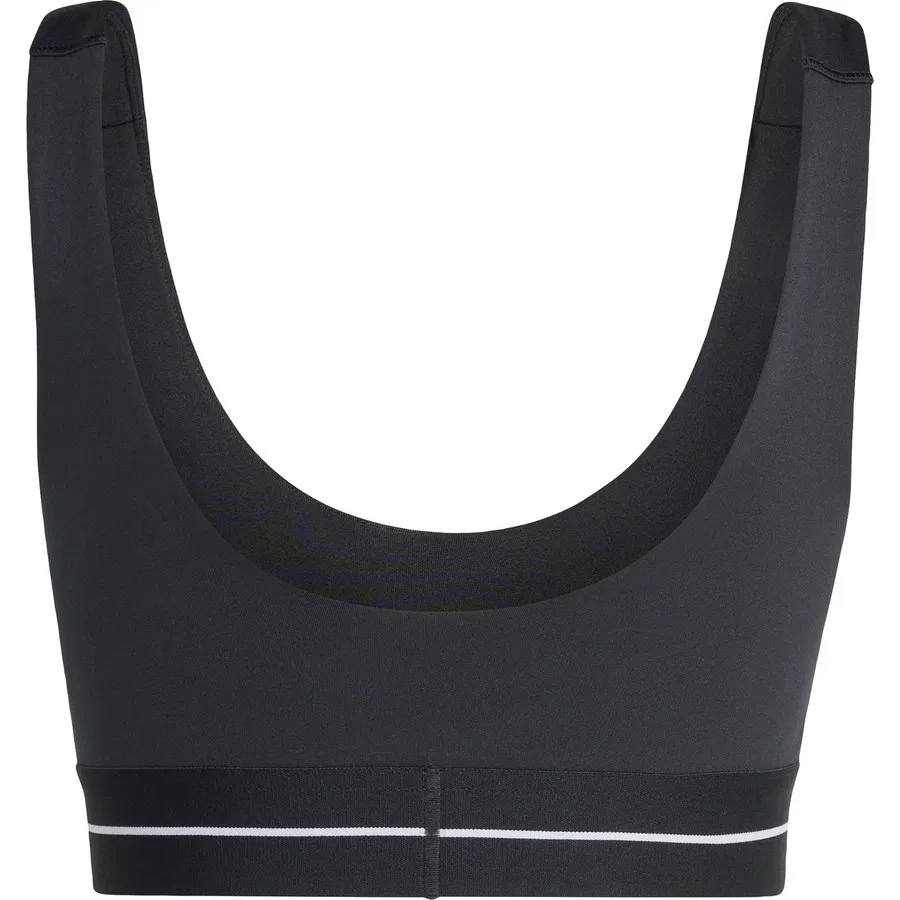 Спортивный бюстгальтер Hyperglam Light Support Bra adidas, Черный — фото 4